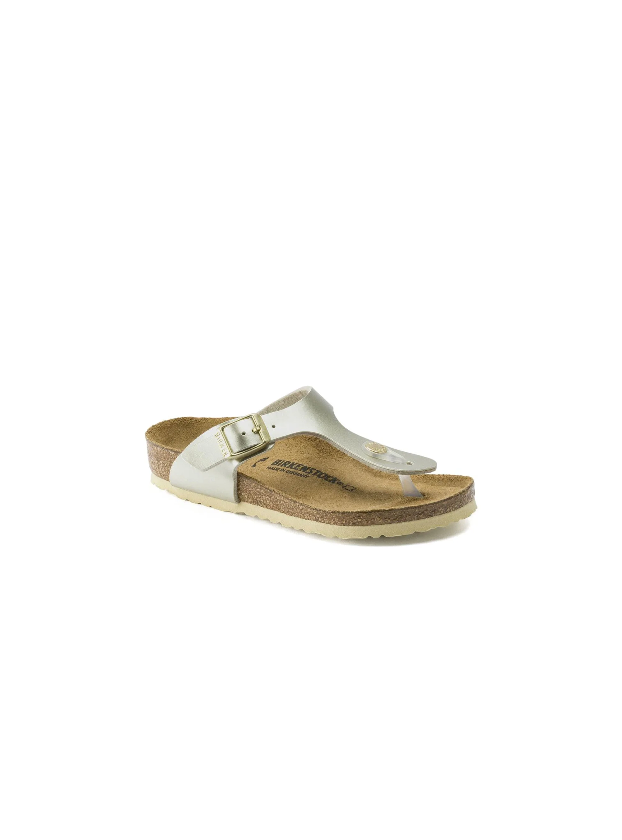 Birkenstock Junior Klapki Gizeh Kids Dziecięce - Złote