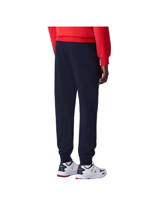 Champion Męskie Spodnie Rib Cuff Pants Dresowe - Granatowe