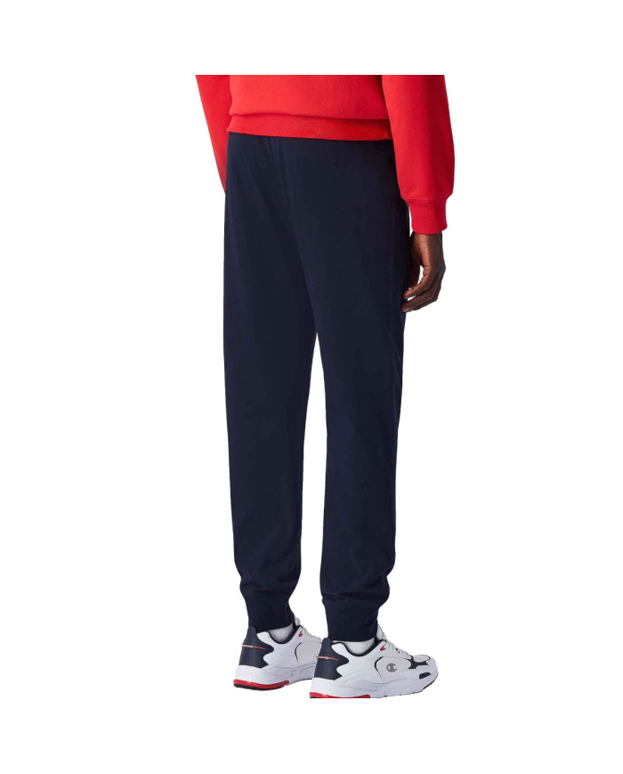 Champion Męskie Spodnie Rib Cuff Pants Dresowe - Granatowe
