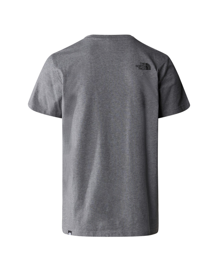The North Face Męski T-shirt M SS Simple Dome Tee TNFmedium Szary