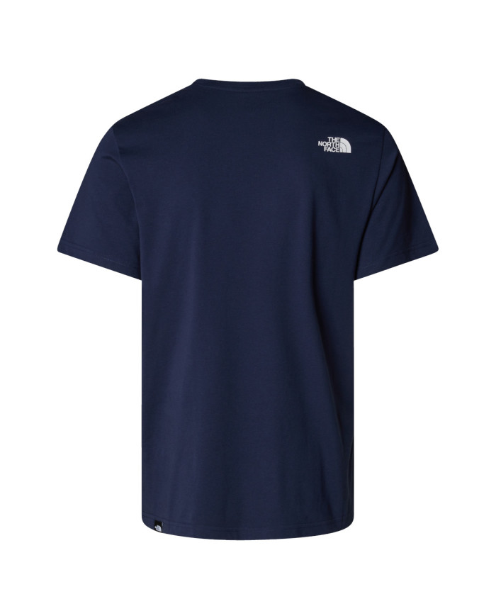 Męski T-shirt The North Face M Ss Easy Tee Summit - Granatowy | Zobacz ofertę