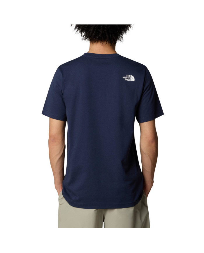 Męski T-shirt The North Face M Ss Easy Tee Summit - Granatowy | Zobacz ofertę