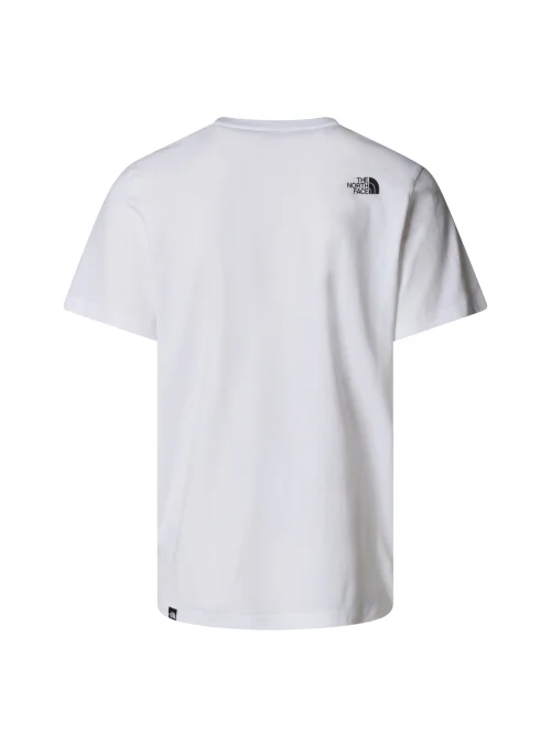 Męski T-shirt The North Face M Ss Easy Tee TNF - Biały | Kup teraz