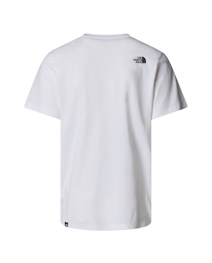 Męski T-shirt The North Face M Ss Easy Tee TNF - Biały | Kup teraz