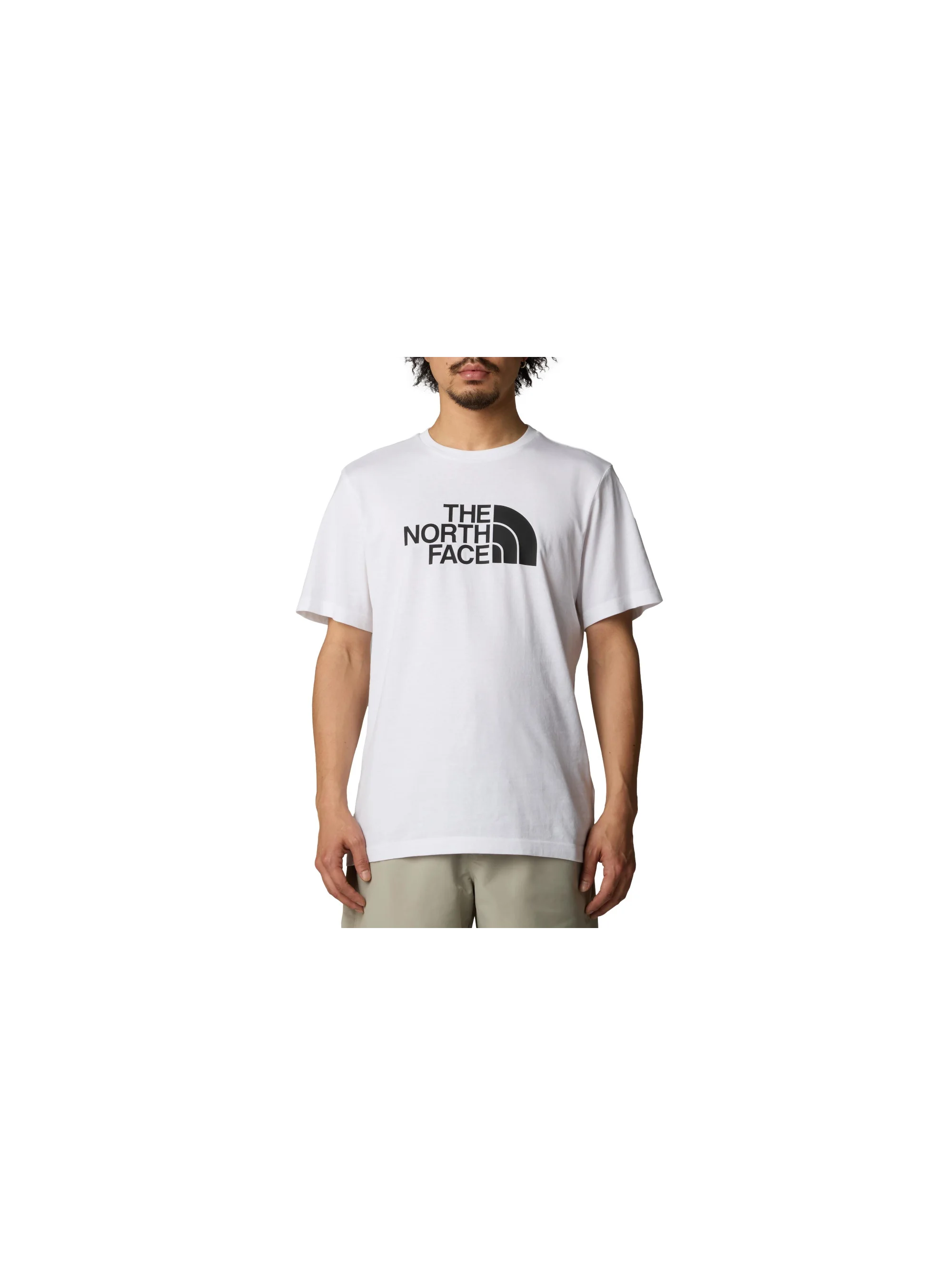 Męski T-shirt The North Face M Ss Easy Tee TNF - Biały | Kup teraz