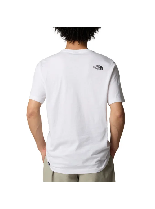 Męski T-shirt The North Face M Ss Easy Tee TNF - Biały | Kup teraz