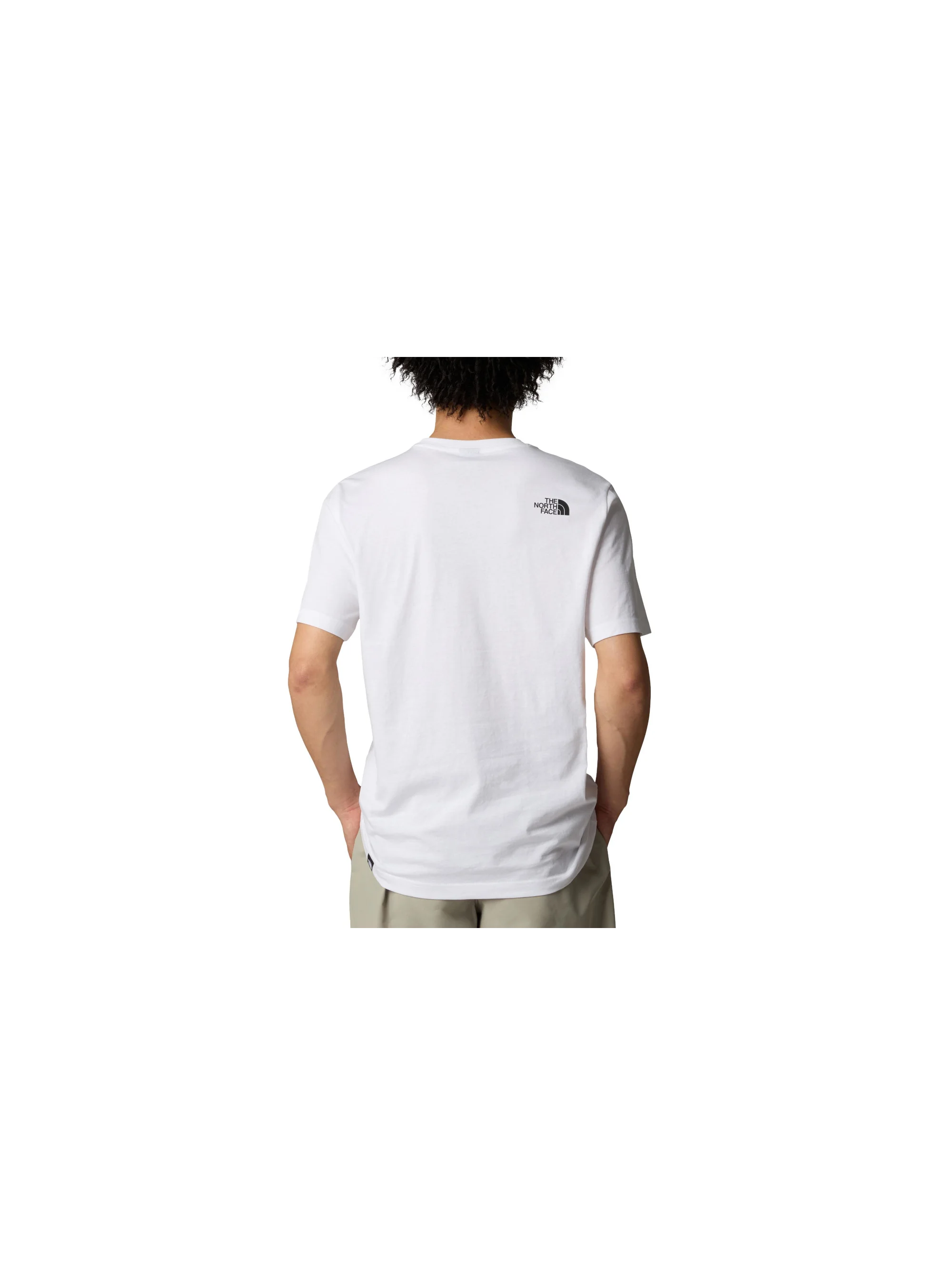 Męski T-shirt The North Face M Ss Easy Tee TNF - Biały | Kup teraz