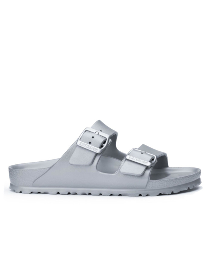 Birkenstock Arizona Eva Srebrne Klapki Damskie – Kup Online