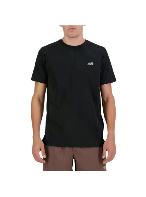 New Balance S/S NEW BALANCE RUN T-SHIR BK MT41222BK