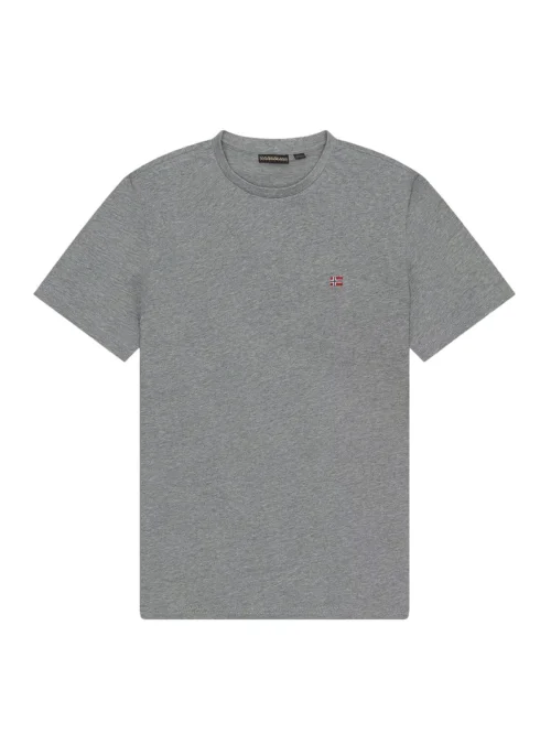 Napapijri SALIS SS SUM MED GREY NP0A4H8D160