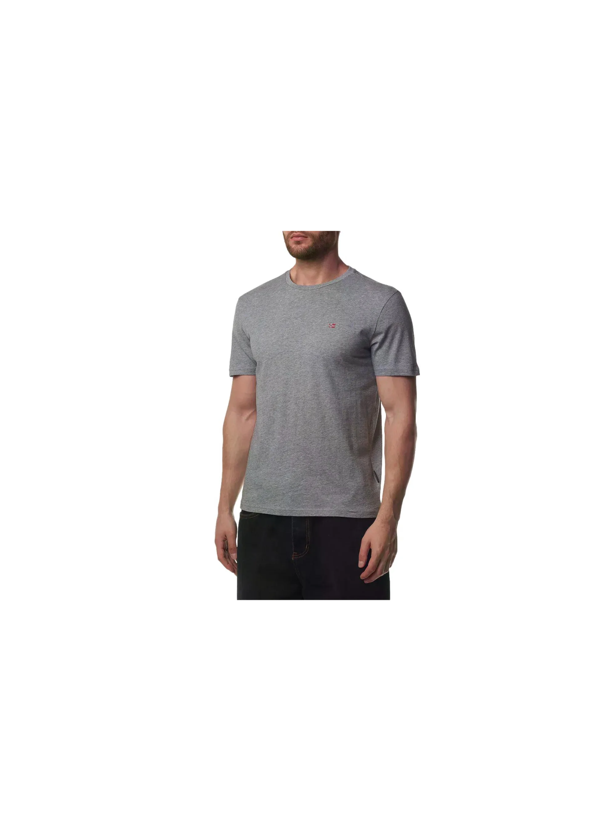 Napapijri SALIS SS SUM MED GREY NP0A4H8D160