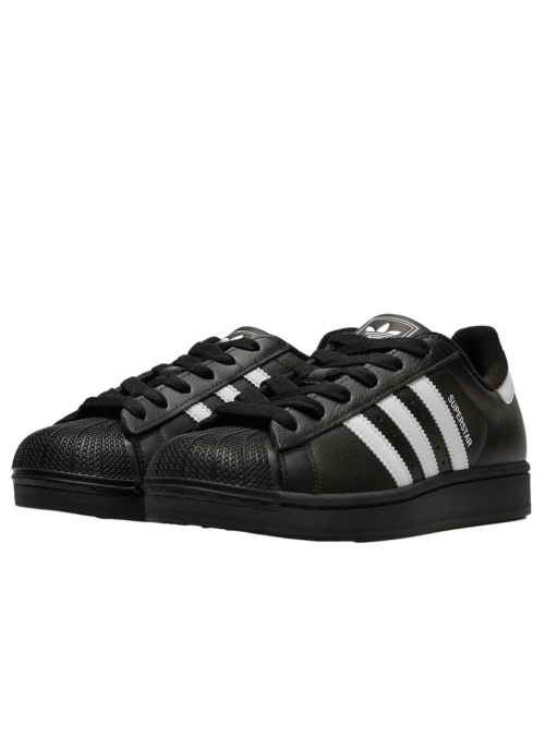 Adidas Superstar II J – Czarne Sneakersy Junior