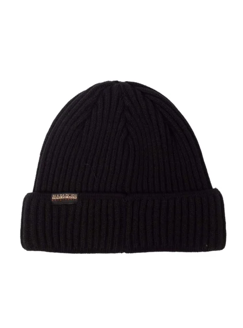 Napapijri Czapka Zimowa Czarna F-Vispa | Kup Teraz! Napapijri Czapka Zimowa Czarna F-Vispa | Kup Teraz!