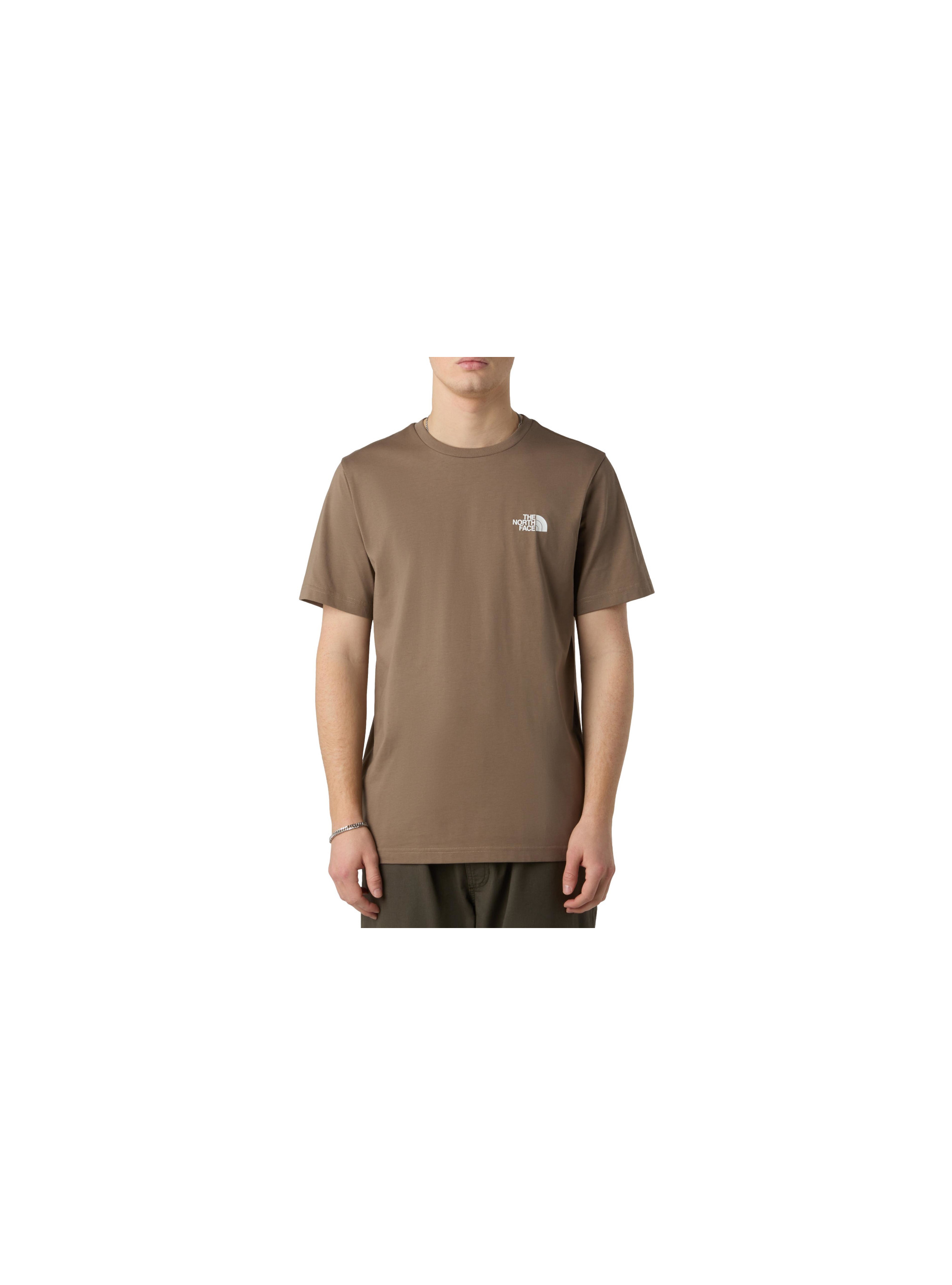 The North Face M SS SIMPLE DOME TEE NF0A87NGBOW