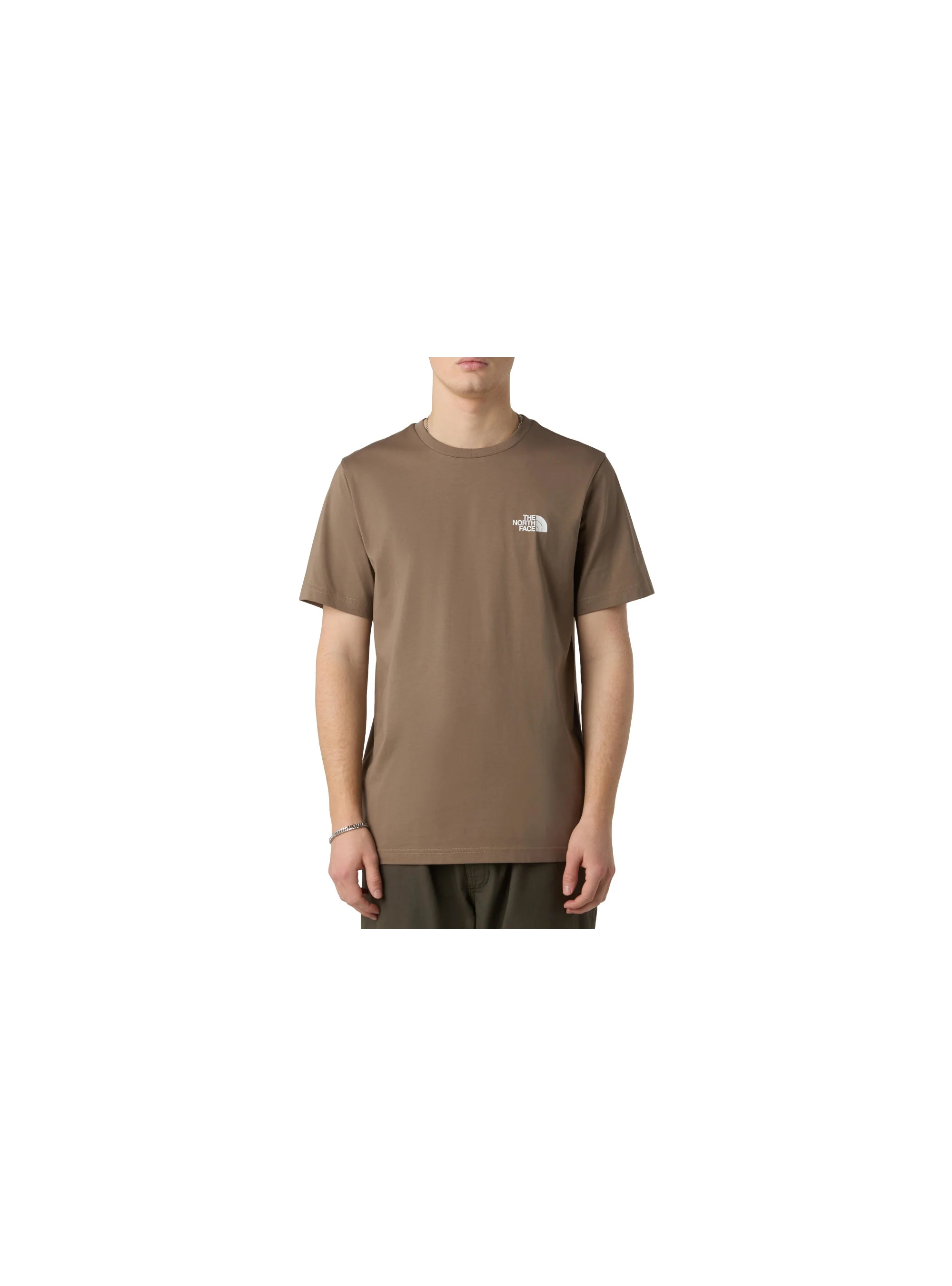 The North Face M SS SIMPLE DOME TEE NF0A87NGBOW