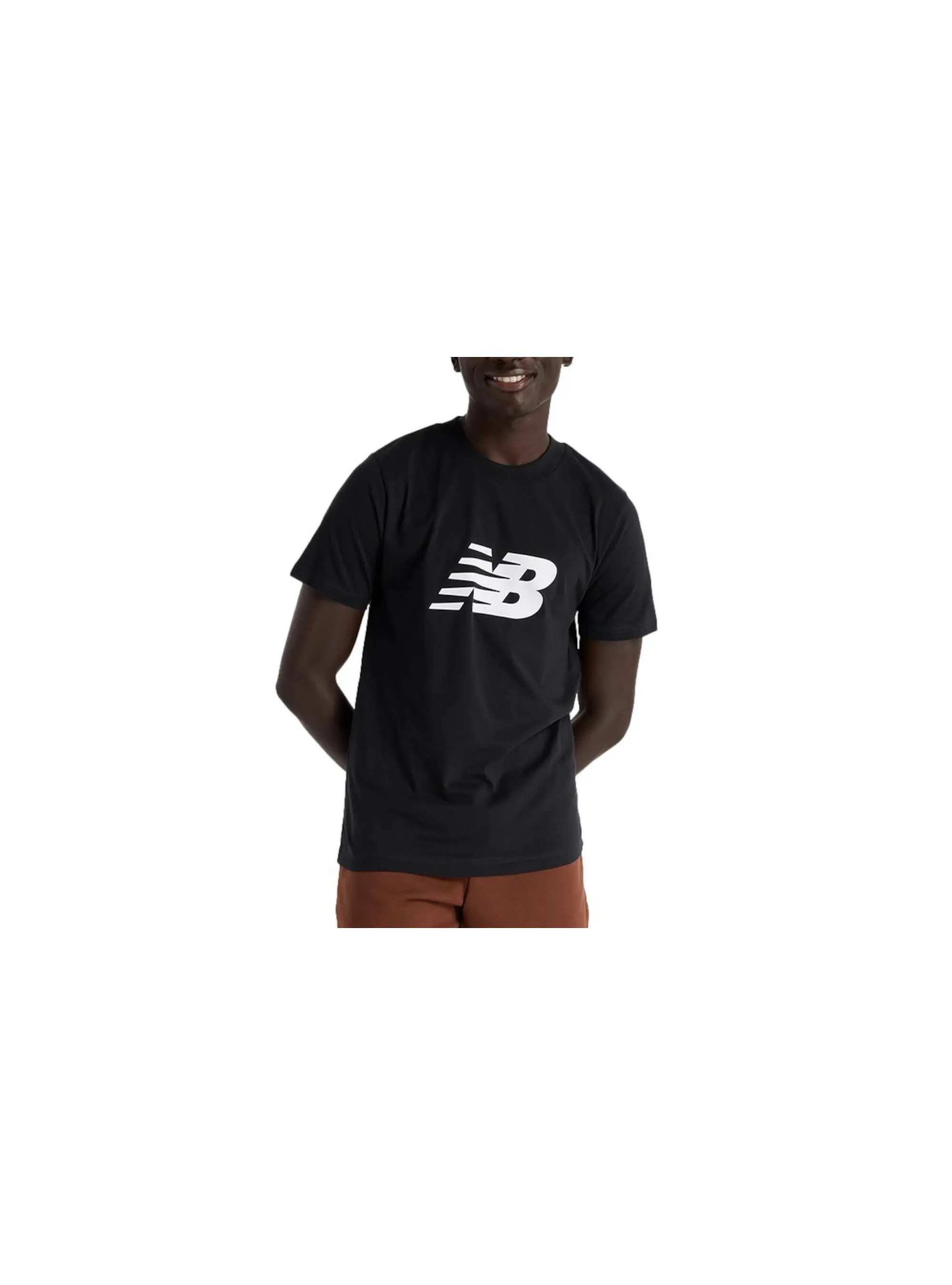 New Balance SPORT JERSEY LOGO T-SHIRT BK MT43906BK