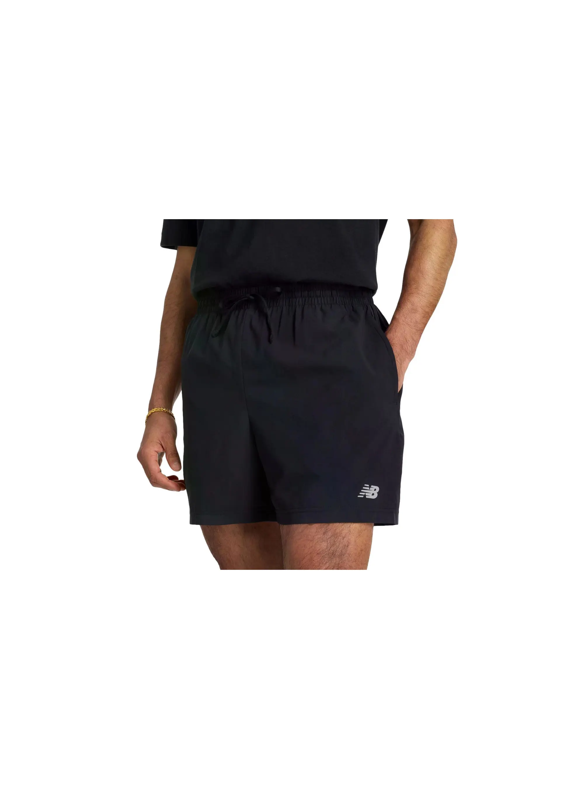 New Balance SPORT ESSENTIALS SHORT 5" MS41227BK New Balance SPORT ESSENTIALS SHORT 5" MS41227BK