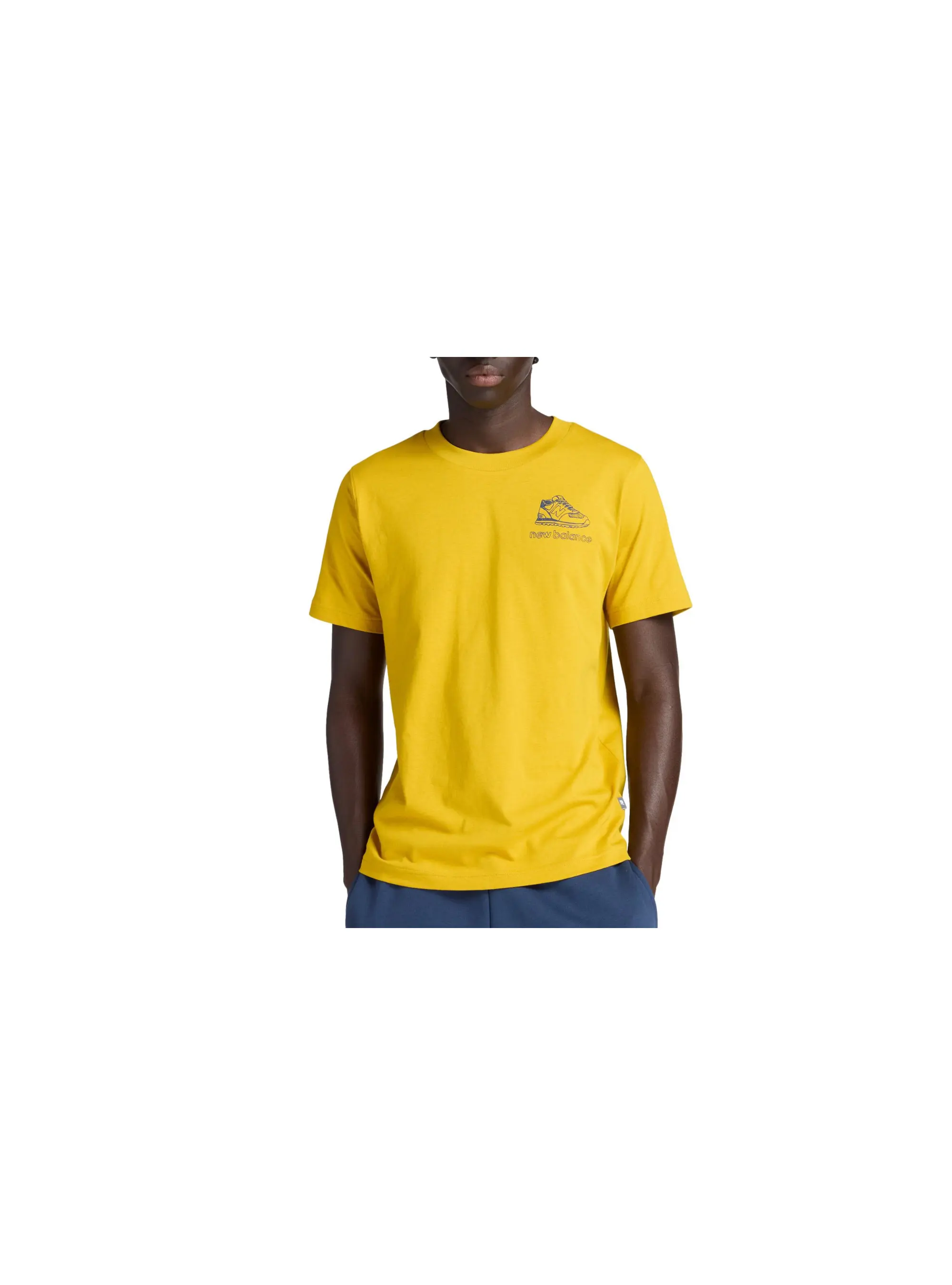 New Balance LEFT CHEST SHOE SKETCH T-S MT53962BQG