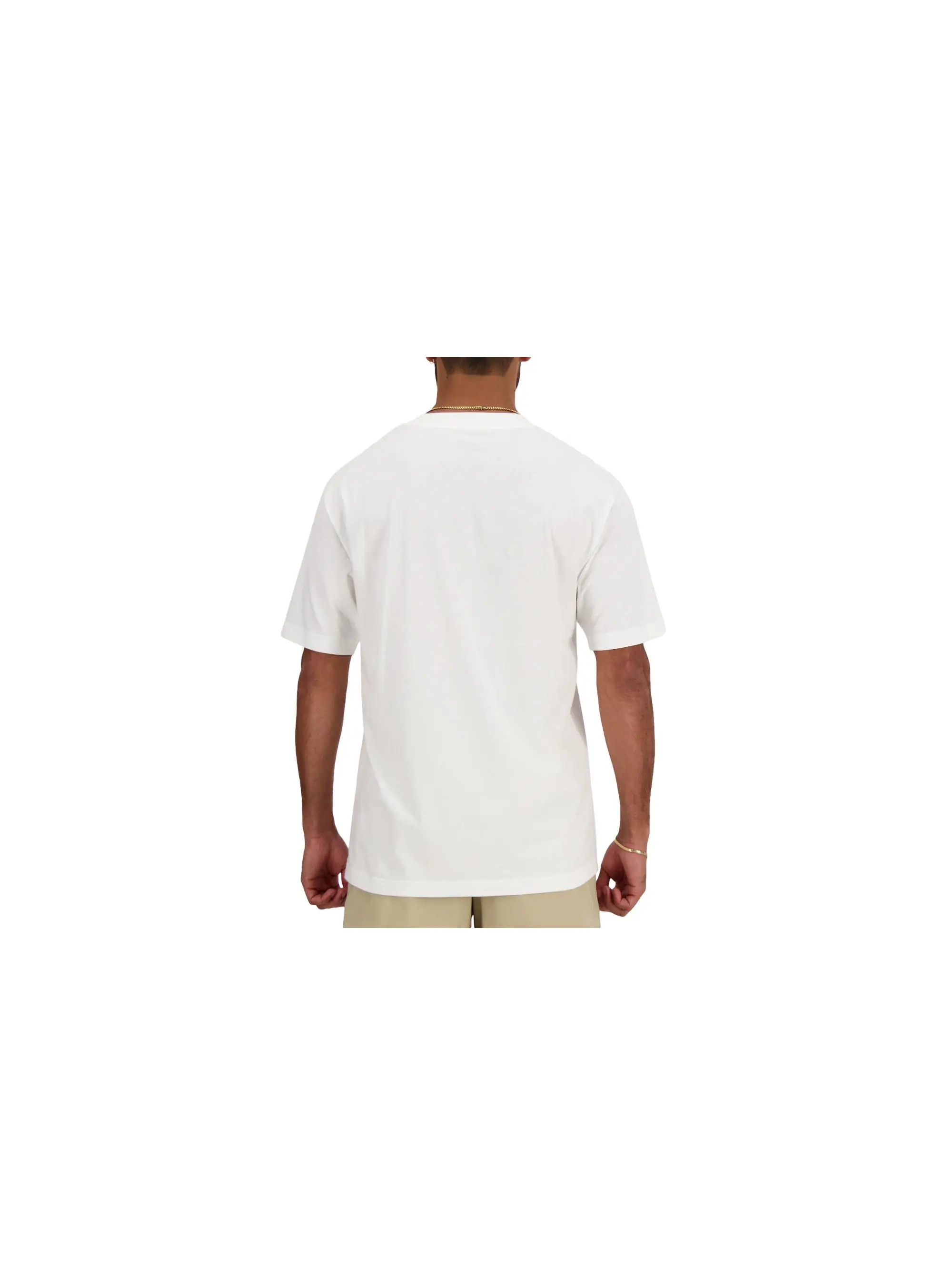 New Balance S/S NEW BALANCE SMALL LOGO MT41509WT