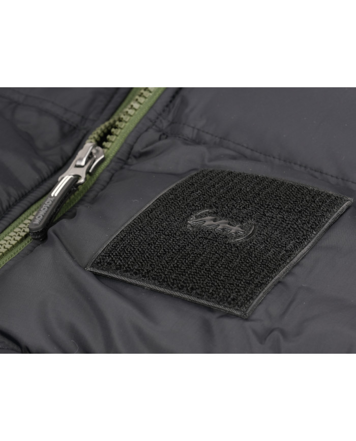 Monotox VEST PUFFER BLACK / GREEN MX23089