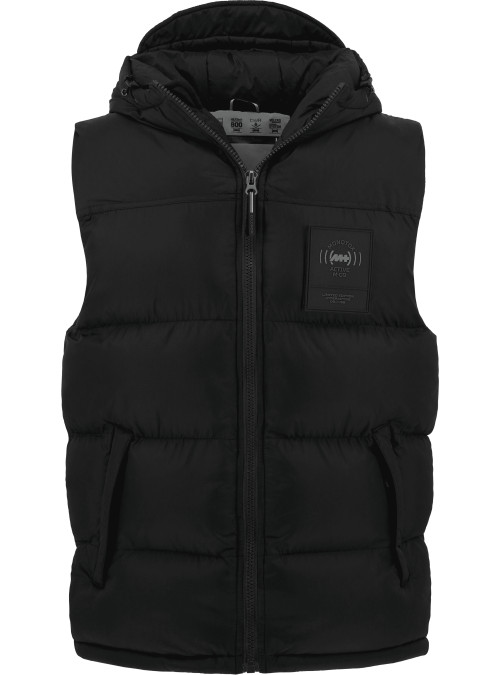 Monotox VEST PUFFER BLACK / BLACK MX23087