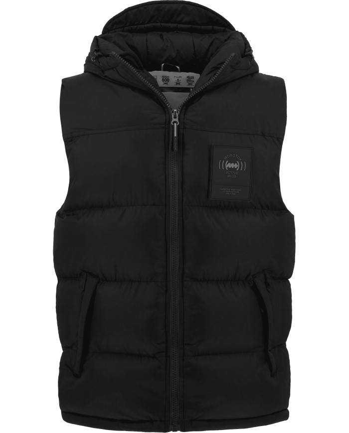 Monotox VEST PUFFER BLACK / BLACK MX23087