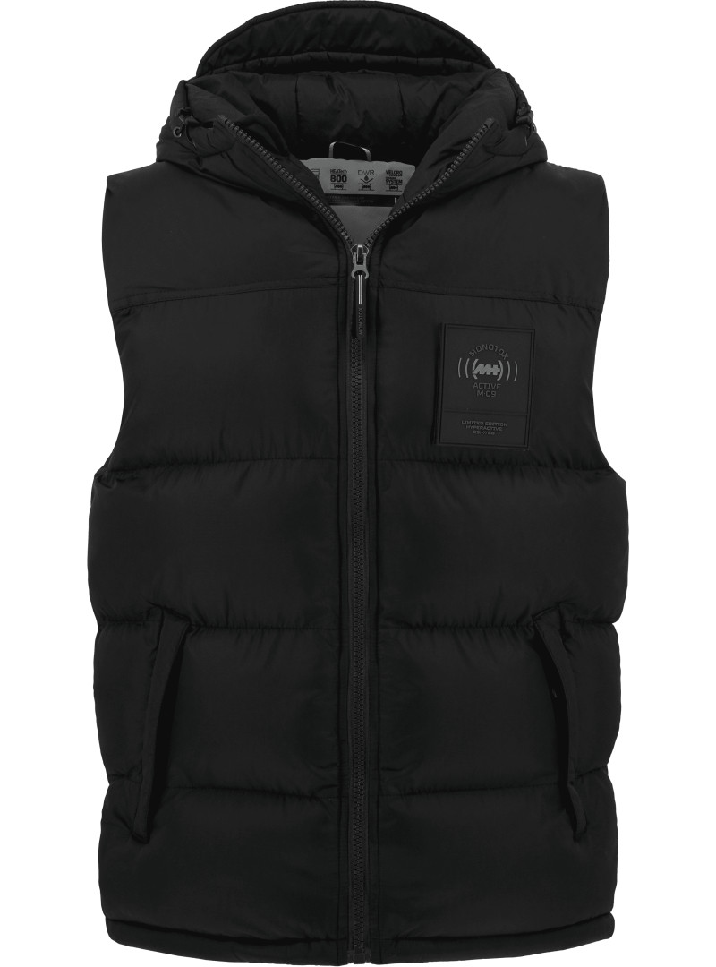 Monotox VEST PUFFER BLACK / BLACK MX23087
