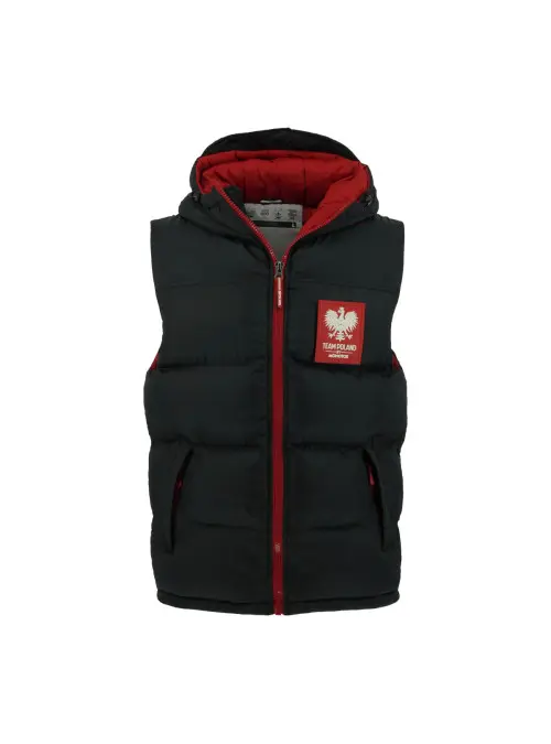 Monotox VEST PUFFER BLACK / RED MX23088