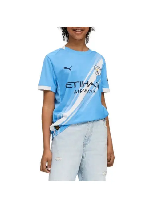 Puma MCFC HOME JERSEY REPLICA JR TEAM 78034101