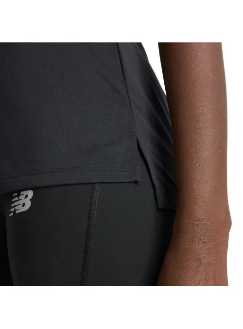 New Balance Damski T-shirt Sport Short Sleeve Czarny | Oficjalny sklep | Monotox