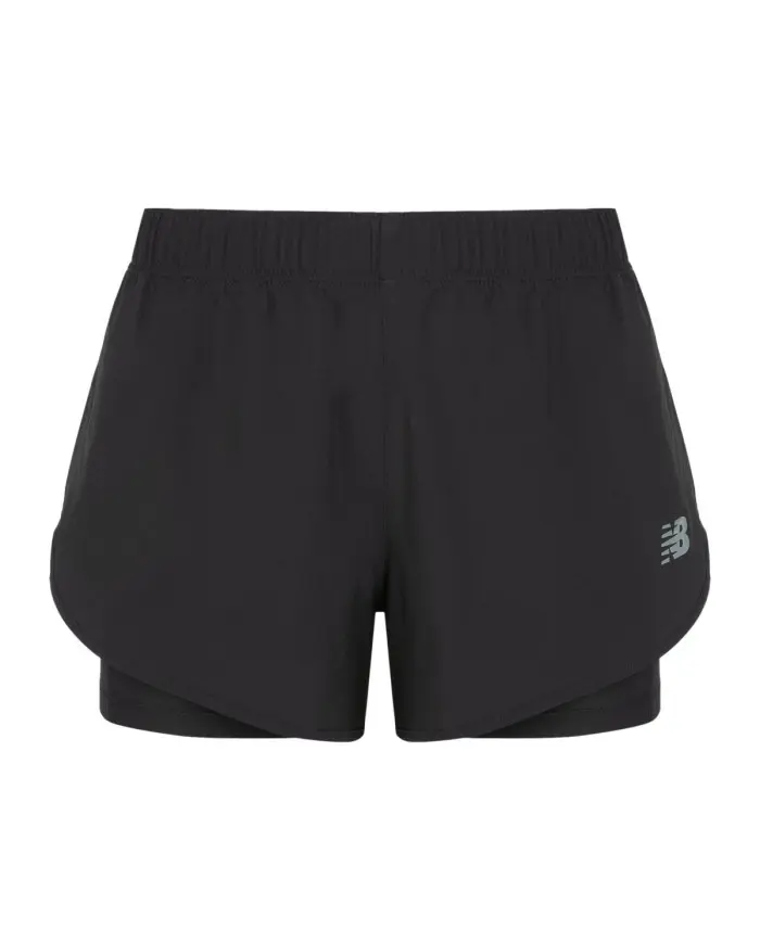 New Balance Damskie Szorty Sport 2-in-1 Short 3 Czarny | Oficjalny sklep | Monotox