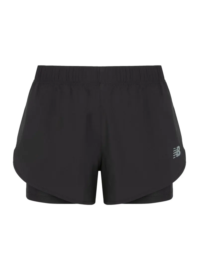 New Balance Damskie Szorty Sport 2-in-1 Short 3 Czarny | Oficjalny sklep | Monotox