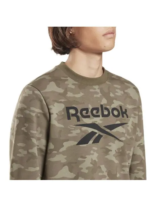 Reebok Męska Bluza Id Crew Zielony | Oficjalny sklep | Monotox