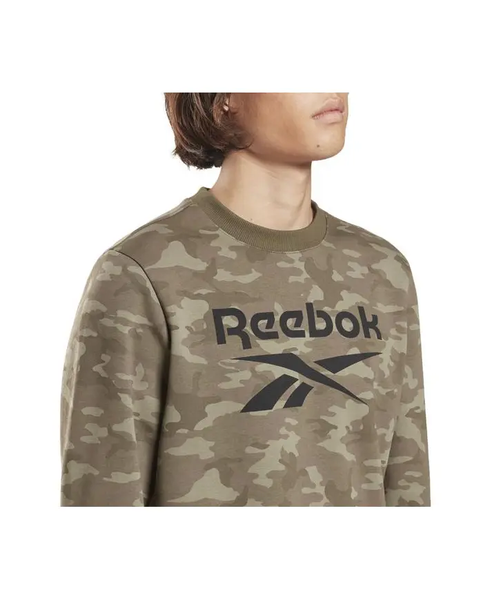 Reebok Męska Bluza Id Crew Zielony | Oficjalny sklep | Monotox