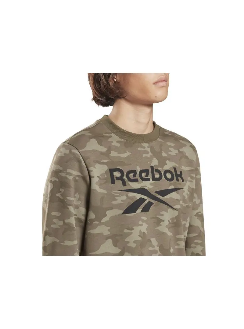 Reebok Męska Bluza Id Crew Zielony | Oficjalny sklep | Monotox