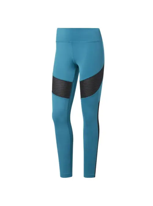 Reebok Damskie Legginsy Wor Mesh Tight Niebieski | Oficjalny sklep | Monotox