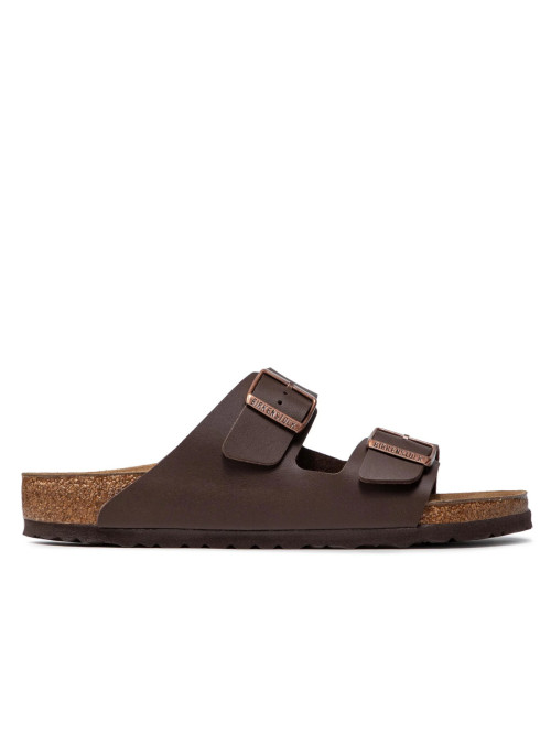 Birkenstock Męskie Klapki Arizona Birko-Flor 0051701 Dark Brown | Sklep Monotox