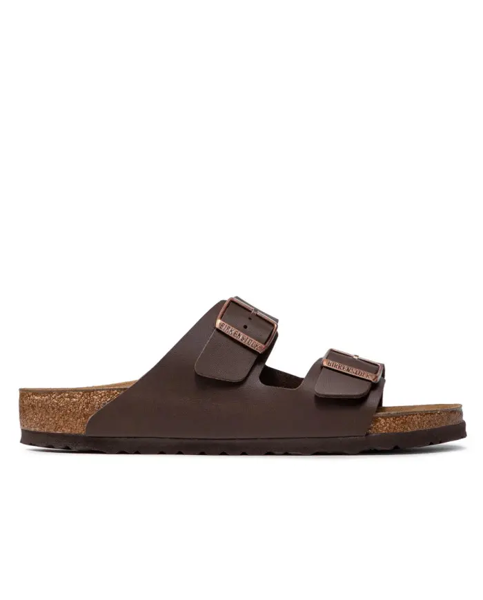 Birkenstock Męskie Klapki Arizona Birko-Flor 0051701 Dark Brown | Sklep Monotox