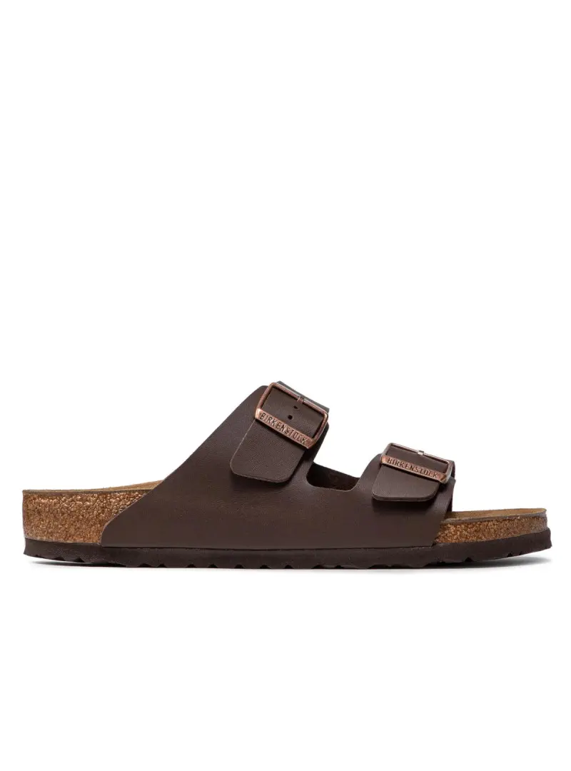 Birkenstock Męskie Klapki Arizona Birko-Flor 0051701 Dark Brown | Sklep Monotox