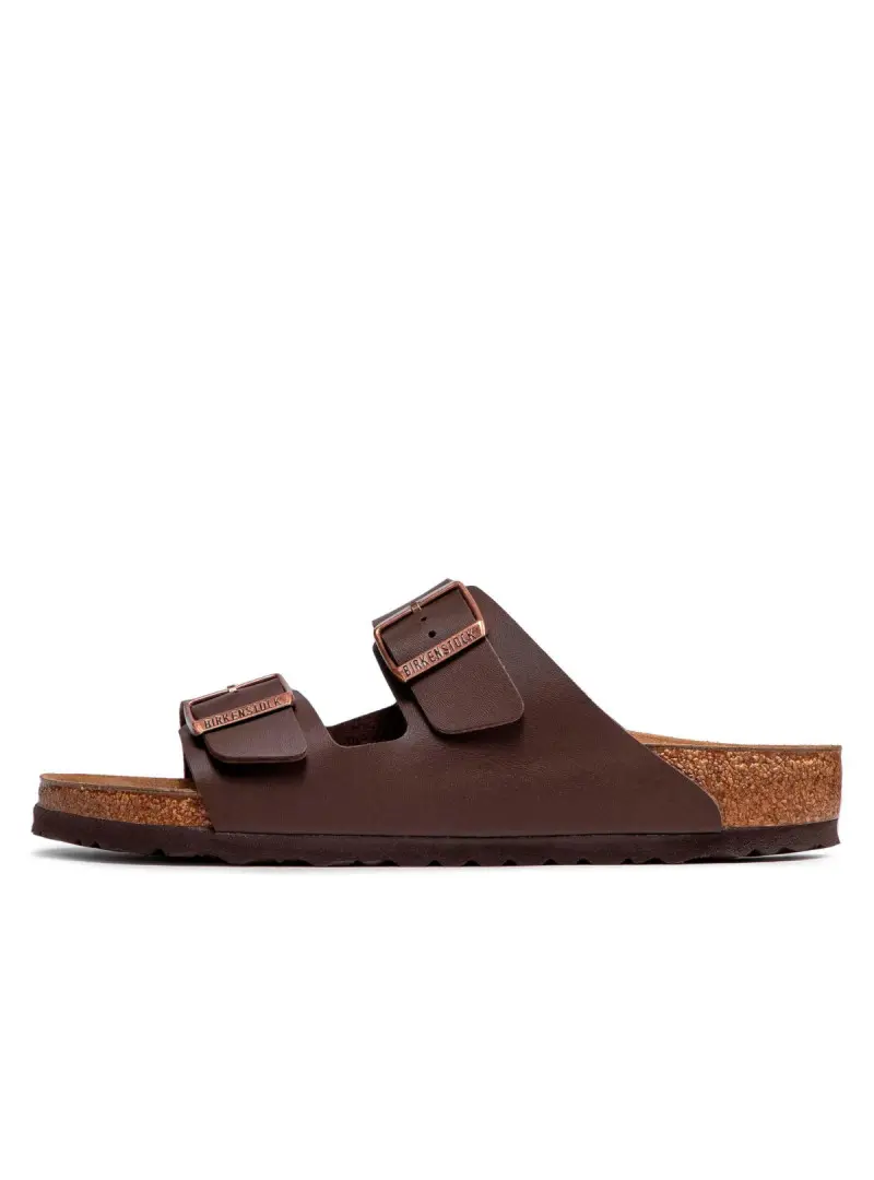 Birkenstock Męskie Klapki Arizona Birko-Flor 0051701 Dark Brown | Sklep Monotox