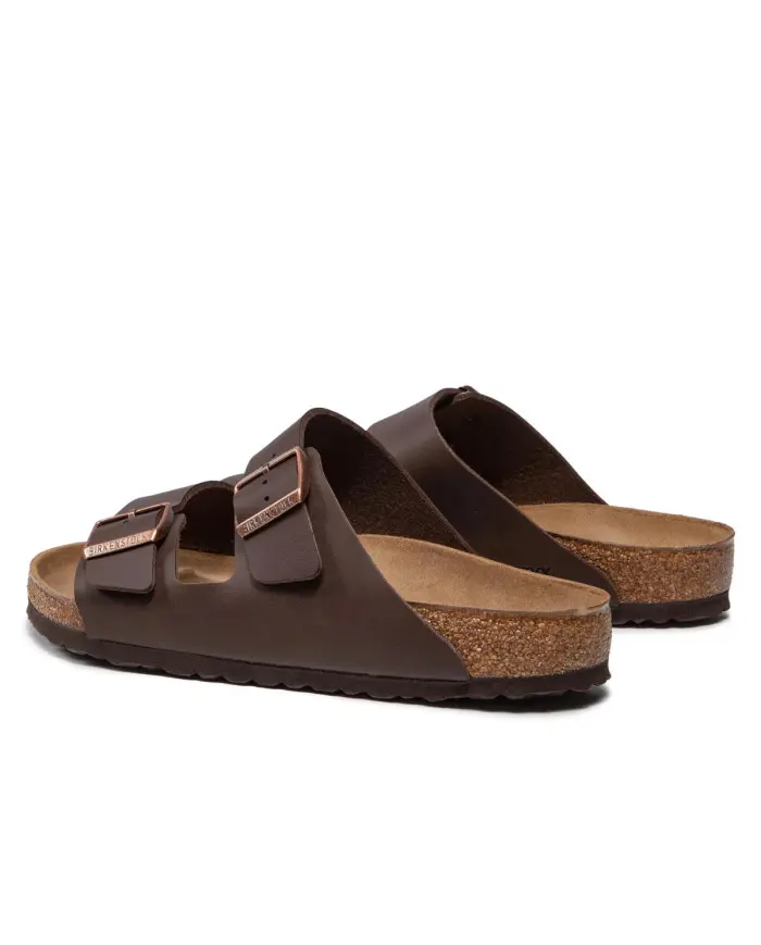 Birkenstock Męskie Klapki Arizona Birko-Flor 0051701 Dark Brown | Sklep Monotox