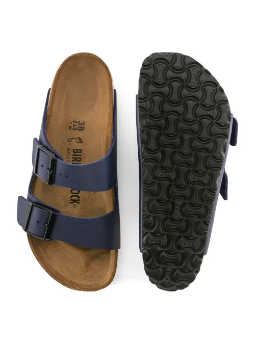 Birkenstock Damskie Klapki Arizona Birko-Flor 0051753 Blue | Sklep Monotox