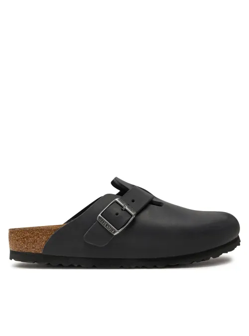 Birkenstock Damskie Klapki Boston Leoi Narrow 0059463 Czarny | Sklep Monotox