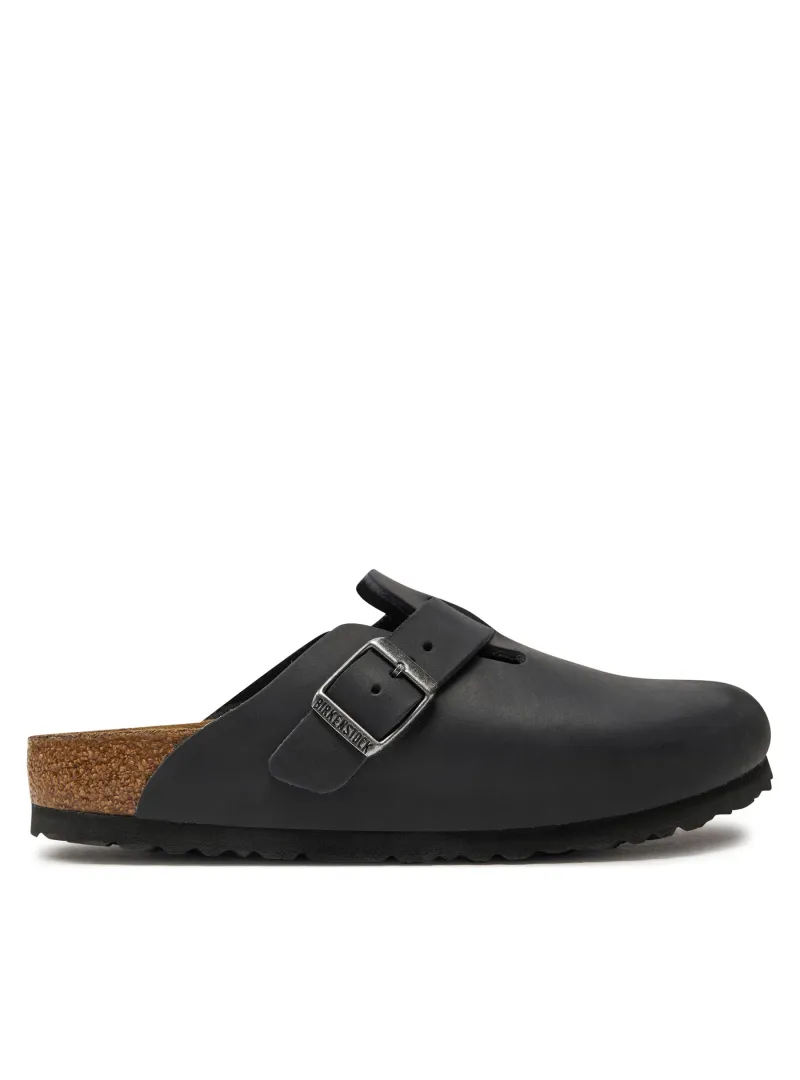 Birkenstock Damskie Klapki Boston Leoi Narrow 0059463 Czarny | Sklep Monotox