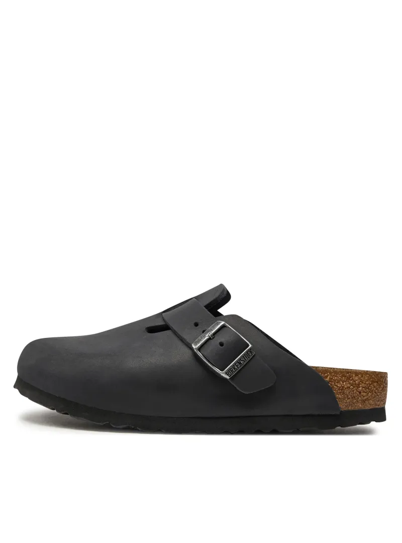 Birkenstock Damskie Klapki Boston Leoi Narrow 0059463 Czarny | Sklep Monotox