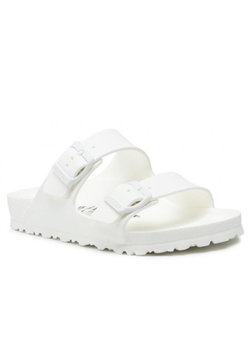 Birkenstock Damskie Klapki Arizona Eva Narrow 0129443 Biały | Sklep Monotox