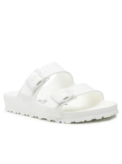 Birkenstock Damskie Klapki Arizona Eva Narrow 0129443 Biały | Sklep Monotox