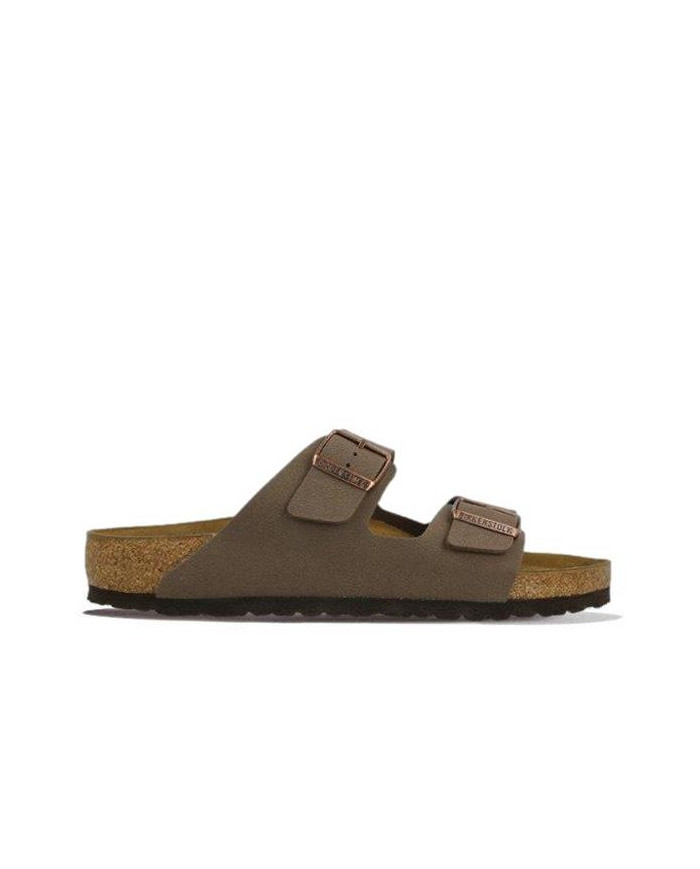 Birkenstock Męskie Klapki Arizona Birkibuc Regular 0151181 Brązowy | Sklep Monotox