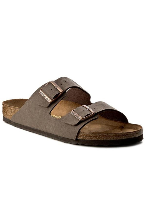 Birkenstock Męskie Klapki Arizona Birkibuc Regular 0151181 Brązowy | Sklep Monotox