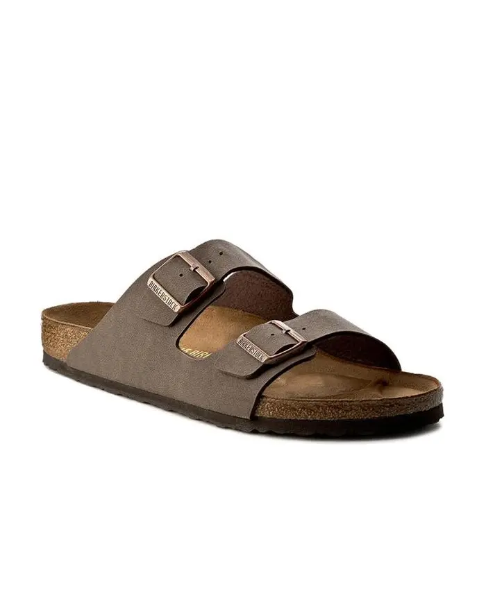 Birkenstock Męskie Klapki Arizona Birkibuc Regular 0151181 Brązowy | Sklep Monotox